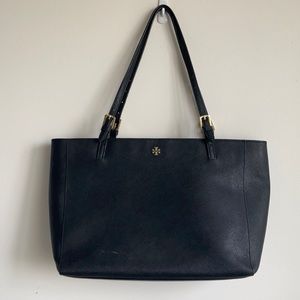 Tory Burch Black York Buckle Tote